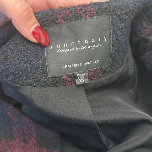 Sanctuary plaid vest - Picture 12 of 16